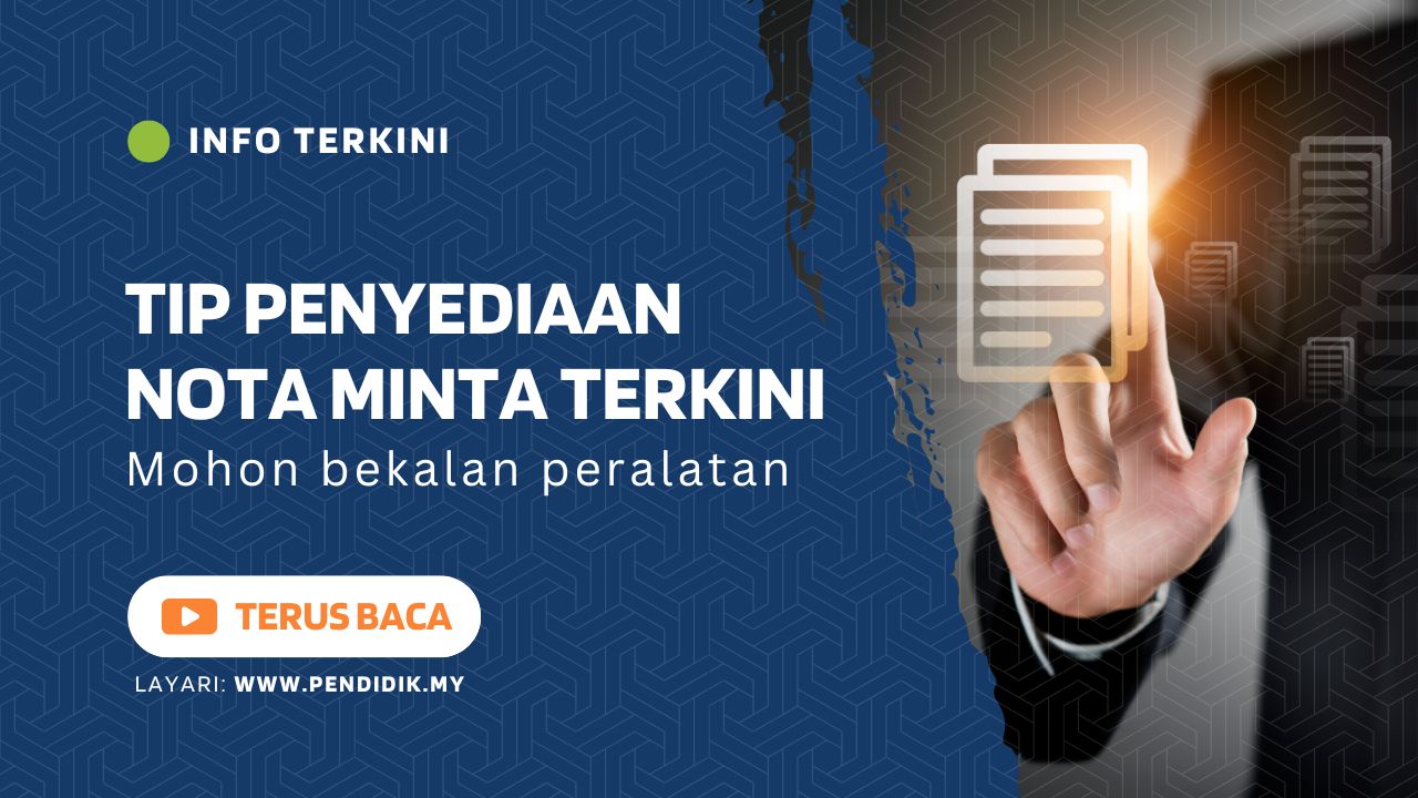 Contoh Nota Minta - [www.pendidik.my]