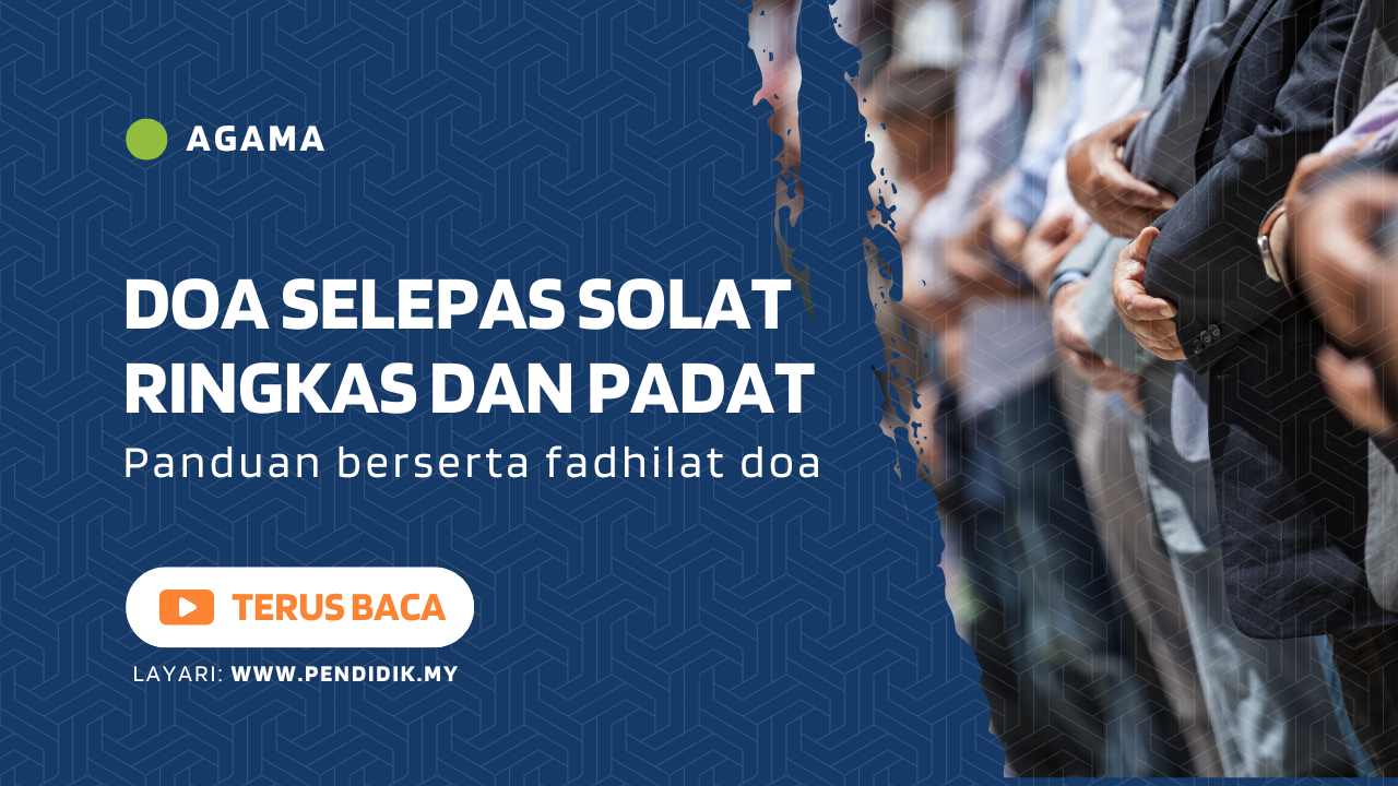 Doa Selepas Solat